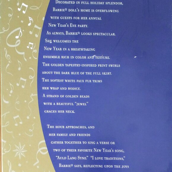 2001 Ring in the New Year Barbie - Picture 7 of 8